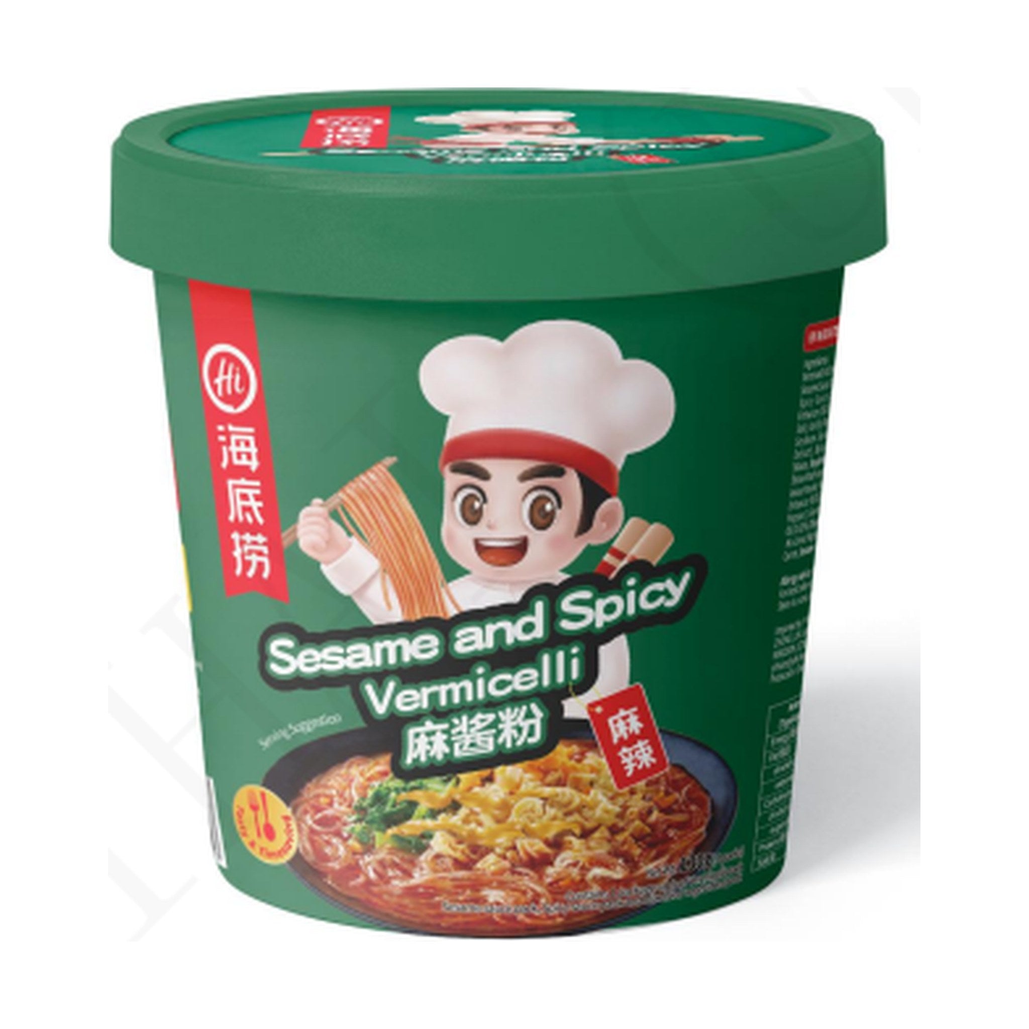 HAIDILAO Sesame and Spicy Vermicelli 130g cup front