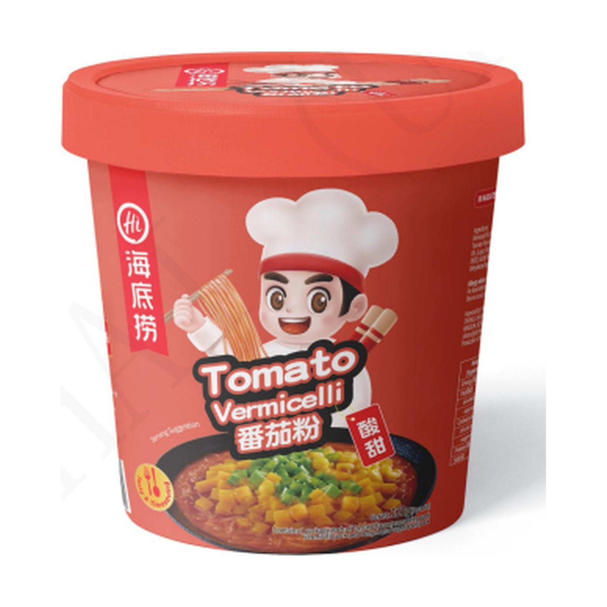 HAIDILAO Tomato Vermicelli 122g cup front