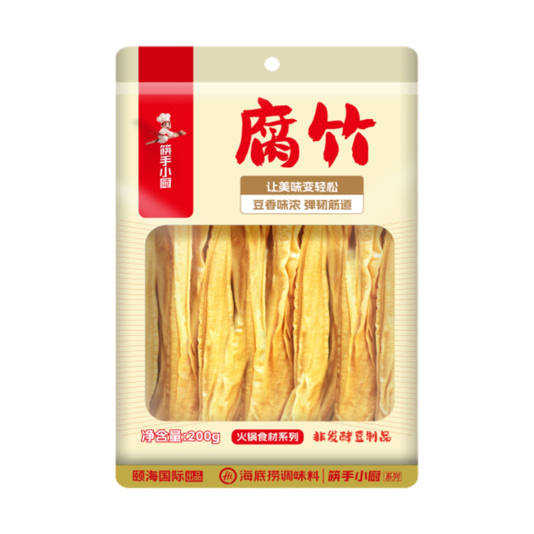 HAIDILAO Dried Bean Curd Skin 200g bag front