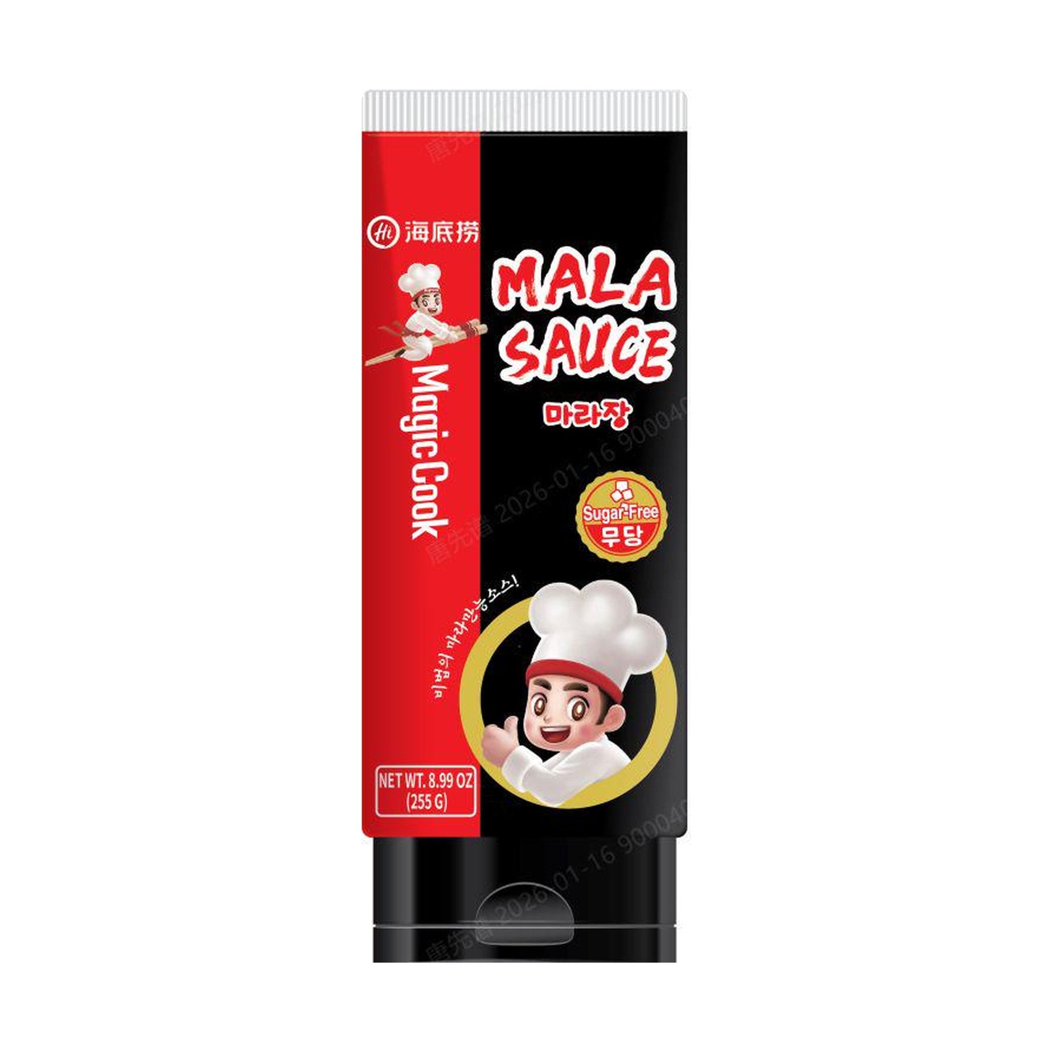 HAIDILAO Magic Cook Mala Sauce, 8.99oz (255g) package front, product photo on a white background
