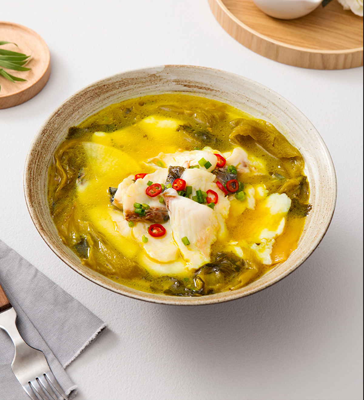 HAIDILAO - Sichuan Fish Soup Base with Pickled Mustard Greens