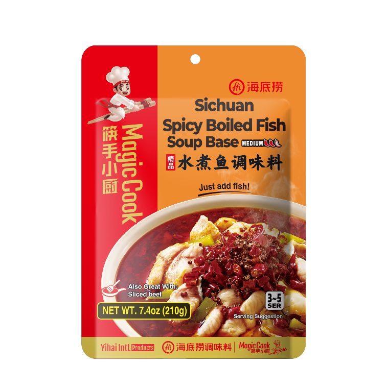 Spicy Seasoning for Preparation of Boiled Fish